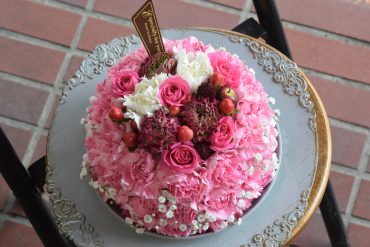 お花のケーキ♪｜「フラワーショップ花よど」　（熊本県天草市の花キューピット加盟店 花屋）のブログ