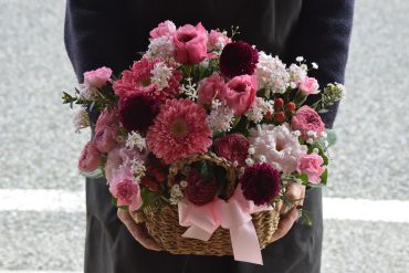 お誕生日のアレンジメント～♪｜「フラワーショップ花よど」　（熊本県天草市の花キューピット加盟店 花屋）のブログ