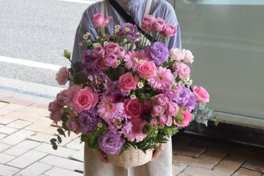 御祝花、開店祝のお花です。｜「フラワーショップ花よど」　（熊本県天草市の花キューピット加盟店 花屋）のブログ