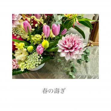 haru-ranman春爛漫アレンジメント｜「フローリスト飾り屋」　（鹿児島県鹿児島市の花キューピット加盟店 花屋）のブログ