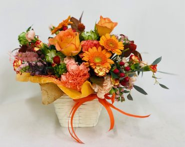 ビタミンカラーのアレンジメント｜「彩季舎」　（群馬県高崎市の花キューピット加盟店 花屋）のブログ