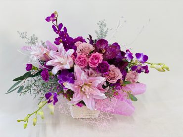 お誕生祝いのアレンジ｜「彩季舎」　（群馬県高崎市の花キューピット加盟店 花屋）のブログ