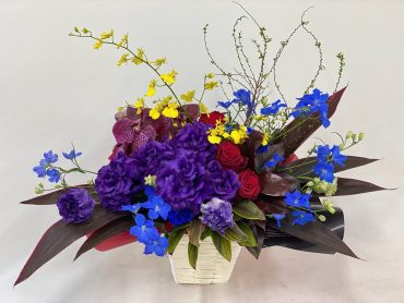 ご退職祝い　アレンジメント｜「彩季舎」　（群馬県高崎市の花キューピット加盟店 花屋）のブログ