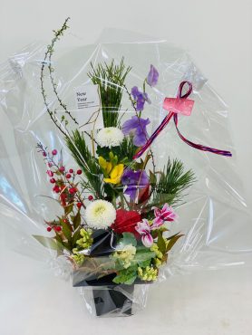 迎春アレンジ｜「彩季舎」　（群馬県高崎市の花キューピット加盟店 花屋）のブログ