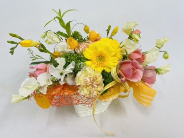 ビタミンカラーのアレンジ｜「彩季舎」　（群馬県高崎市の花キューピット加盟店 花屋）のブログ