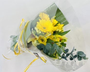 黄色い花束｜「彩季舎」　（群馬県高崎市の花キューピット加盟店 花屋）のブログ
