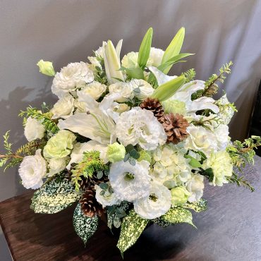 個展開催お祝いアレンジメント｜「銀座ニューフラワー」　（東京都中央区の花キューピット加盟店 花屋）のブログ