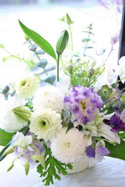お供え用アレンジメント｜「アライ花店」　（山形県山形市の花キューピット加盟店 花屋）のブログ