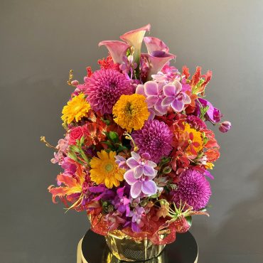 パーティメインテーブルお花｜「銀座ニューフラワー」　（東京都中央区の花キューピット加盟店 花屋）のブログ