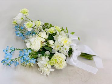 アーティフィシャルフラワー（造花）のクラッチブーケ、ブートニア｜「彩季舎」　（群馬県高崎市の花キューピット加盟店 花屋）のブログ