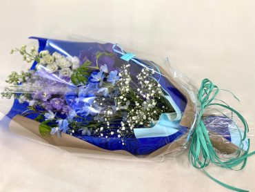 青い花束｜「彩季舎」　（群馬県高崎市の花キューピット加盟店 花屋）のブログ
