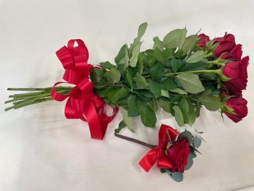 プロポーズ用に12本の赤バラの花束｜「彩季舎」　（群馬県高崎市の花キューピット加盟店 花屋）のブログ
