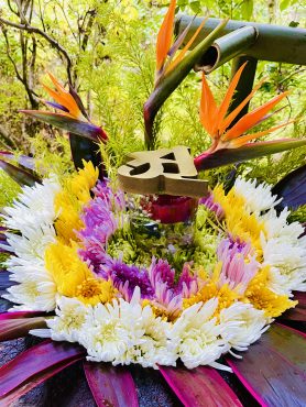 (花手水）11/18.19(土日）は八幡市秋の文化財一斉公開｜「ポピー」　（京都府八幡市の花キューピット加盟店 花屋）のブログ