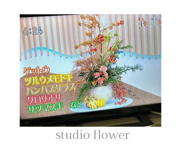 スタジオ装花・・・｜「フローリスト飾り屋」　（鹿児島県鹿児島市の花キューピット加盟店 花屋）のブログ
