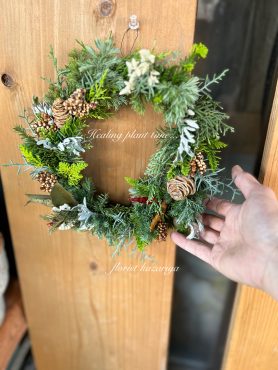フレッシュグリーンリース｜「フローリスト飾り屋」　（鹿児島県鹿児島市の花キューピット加盟店 花屋）のブログ
