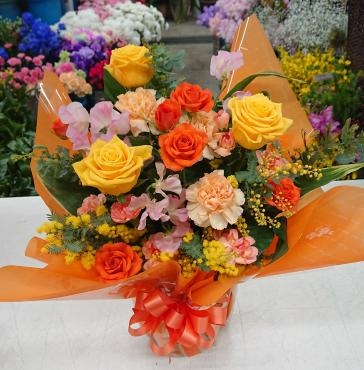 ビタミンカラー　元気が出るアレンジメント♪｜「愛花」　（愛媛県松山市の花キューピット加盟店 花屋）のブログ