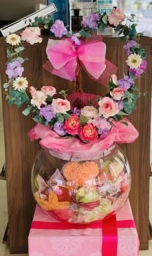 バレンタインデー＆ホワイトデー　ディスプレイ♪｜「愛花」　（愛媛県松山市の花キューピット加盟店 花屋）のブログ