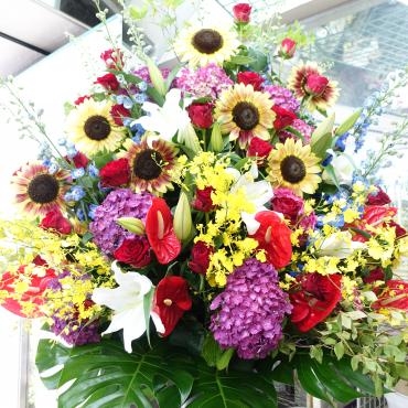 生け込みの花とスタンド花｜「ポピー」　（京都府八幡市の花キューピット加盟店 花屋）のブログ