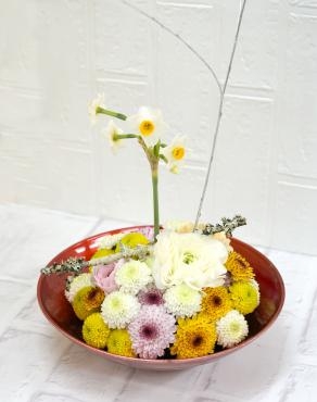 可愛いお正月のアレンジメント｜「フローラント」　（静岡県三島市の花キューピット加盟店 花屋）のブログ