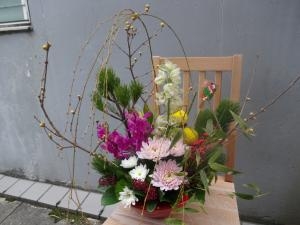 お正月アレンジいろいろ！｜「緑花園」　（徳島県吉野川市の花キューピット加盟店 花屋）のブログ