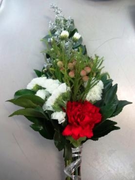 クリスマス仏花｜「ポピー」　（京都府八幡市の花キューピット加盟店 花屋）のブログ