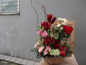 お誕生日のアレンジなど｜「緑花園」　（徳島県吉野川市の花キューピット加盟店 花屋）のブログ