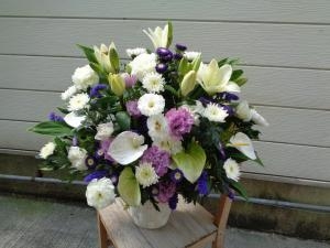 御供アレンジのお届け｜「緑花園」　（徳島県吉野川市の花キューピット加盟店 花屋）のブログ