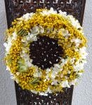 またまたmimosaリース｜「花かざり」　（大阪府大阪市城東区の花キューピット加盟店 花屋）のブログ