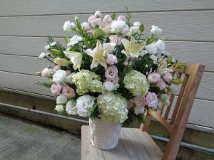 御供アレンジなどのお届け！｜「緑花園」　（徳島県吉野川市の花キューピット加盟店 花屋）のブログ