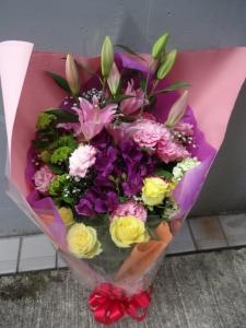 歌謡ショーの花束｜「緑花園」　（徳島県吉野川市の花キューピット加盟店 花屋）のブログ