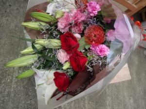 お誕生日の花束など！｜「緑花園」　（徳島県吉野川市の花キューピット加盟店 花屋）のブログ