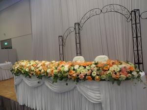 本日は　ブライダルでした！｜「緑花園」　（徳島県吉野川市の花キューピット加盟店 花屋）のブログ