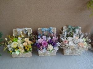 新作プリザーブドフラワー｜「緑花園」　（徳島県吉野川市の花キューピット加盟店 花屋）のブログ