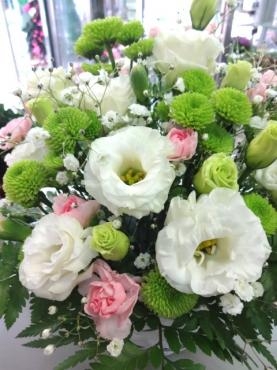 トルコキキョウ（リリックホワイト）｜「ポピー」　（京都府八幡市の花キューピット加盟店 花屋）のブログ