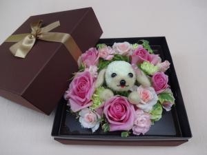 新作・・ボックスフラワー｜「緑花園」　（徳島県吉野川市の花キューピット加盟店 花屋）のブログ