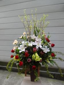 お祝いアレンジなど・・・｜「緑花園」　（徳島県吉野川市の花キューピット加盟店 花屋）のブログ