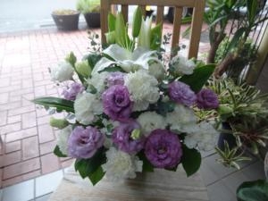 御供アレンジなど・・・｜「緑花園」　（徳島県吉野川市の花キューピット加盟店 花屋）のブログ