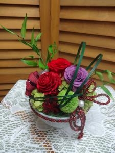プリザ・お届けしました｜「緑花園」　（徳島県吉野川市の花キューピット加盟店 花屋）のブログ