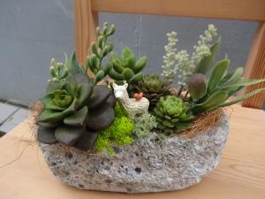 造花・多肉植物のお届けです｜「緑花園」　（徳島県吉野川市の花キューピット加盟店 花屋）のブログ