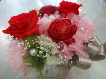 赤いプリザーブドフラワー｜「ポピー」　（京都府八幡市の花キューピット加盟店 花屋）のブログ