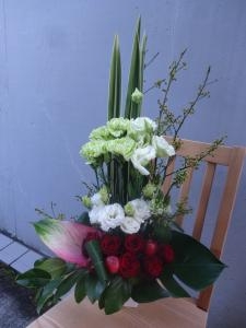 イタリアンのお店に！｜「緑花園」　（徳島県吉野川市の花キューピット加盟店 花屋）のブログ
