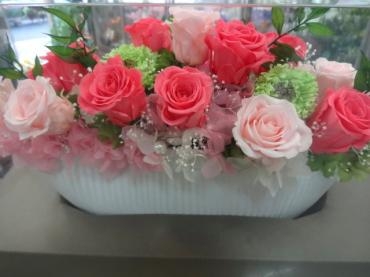 特注のプリザーブドフラワー｜「ポピー」　（京都府八幡市の花キューピット加盟店 花屋）のブログ