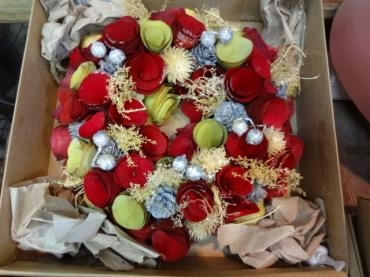 クリスマスリース入荷しました｜「ポピー」　（京都府八幡市の花キューピット加盟店 花屋）のブログ