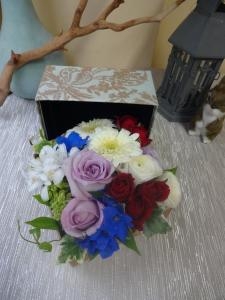 オリジナルＢＯＸフラワーほか｜「緑花園」　（徳島県吉野川市の花キューピット加盟店 花屋）のブログ