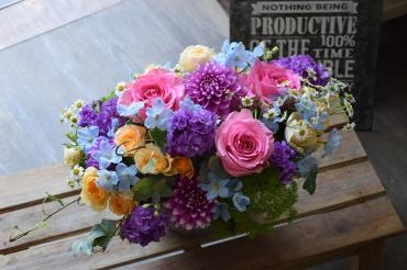 結婚御祝アレンジ｜「フラワーショップ花よど」　（熊本県天草市の花キューピット加盟店 花屋）のブログ