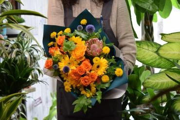御祝の花束♪｜「フラワーショップ花よど」　（熊本県天草市の花キューピット加盟店 花屋）のブログ