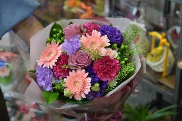 お祝いの花束｜「フラワーショップ花よど」　（熊本県天草市の花キューピット加盟店 花屋）のブログ