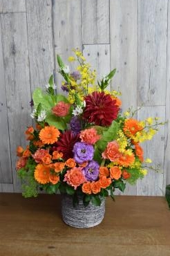 お誕生日のアレンジメント｜「フラワーショップ花よど」　（熊本県天草市の花キューピット加盟店 花屋）のブログ