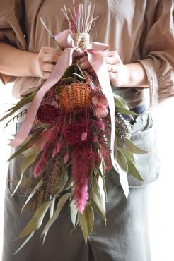 ドライフラワースワッグ　｜「フラワーショップ花よど」　（熊本県天草市の花キューピット加盟店 花屋）のブログ