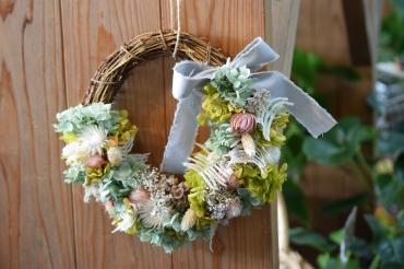 ハーフリース♪ナチュラルグリーン｜「フラワーショップ花よど」　（熊本県天草市の花キューピット加盟店 花屋）のブログ